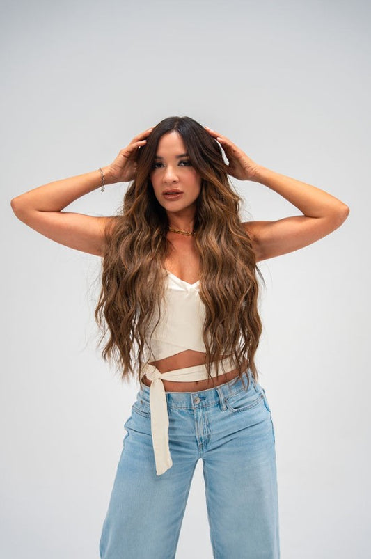 2/2/6 CHOCOLATE CARAMEL - Clip in