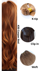 #30 COOPER RED - Clip in