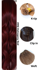 #99J MAHOGANY RED - Clip in