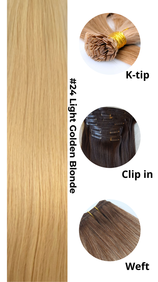 #24 LIGHT GOLDEN BLONDE